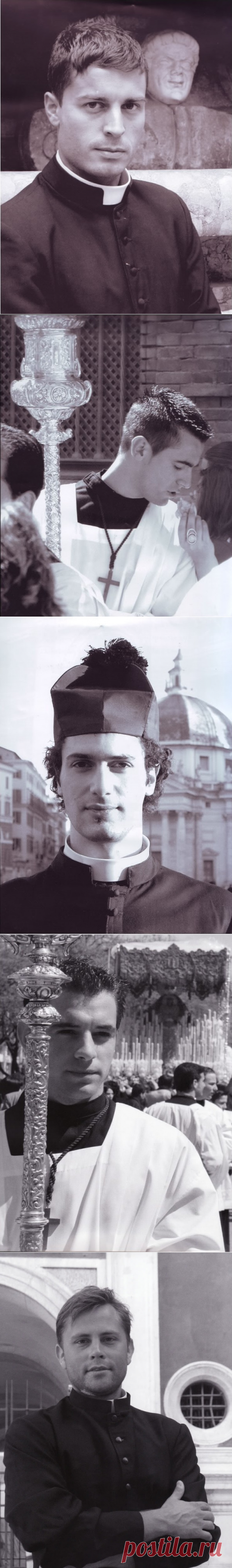 Боже, храни их: самые красивые священники календаря Calendario Romano.