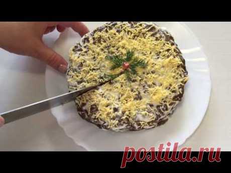 Печёночный тортик.Быстро и просто .Рецепт вкусного закусочного торта.Готовим с Инной