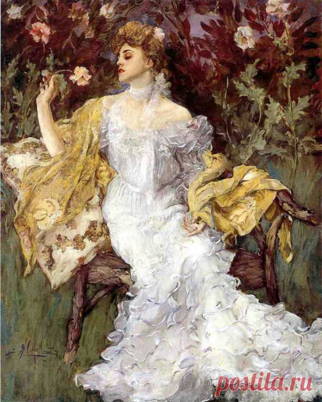 A Gift from the Garden by Albert B. Wenzell, 1904