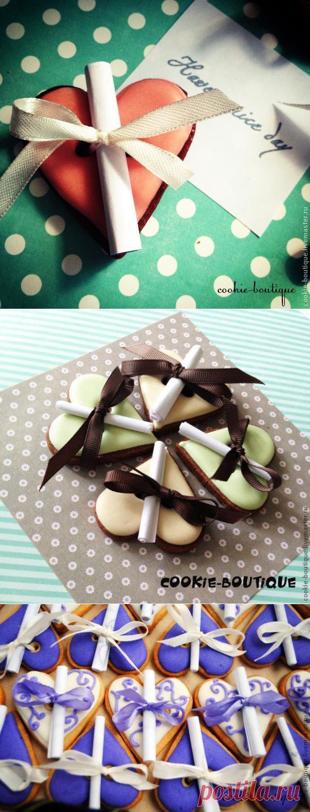 Печенье с пожеланиями как идея для подарка родным и близким - Ярмарка Мастеров - ручная работа, handmade