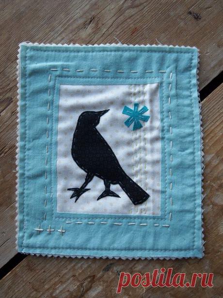 Симпатичная одеяло блок | Лоскутное