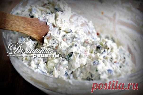 Салат с сыром и оливками | Семья и дом