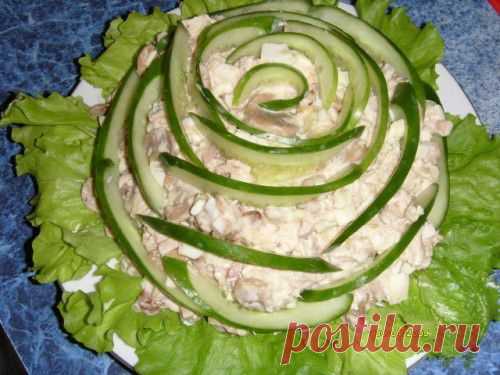 Салаты с плавленым сыром