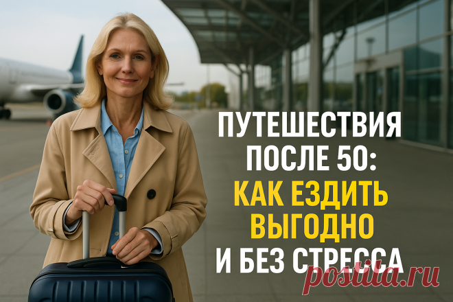 Путешествия после 50: как ездить выгодно и без стресса? Статья автора «Helenavi & Gopronin » в Дзене ✍: После 50 путешествия становятся умнее: меньше хаоса, больше смысла. Никаких подвигов через боль.