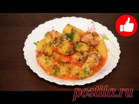 КАК ПРИГОТОВИТЬ ЖАРКОЕ ИЗ КУРИЦЫ С КАРТОШКОЙ В МУЛЬТИВАРКЕ, РЕЦЕПТ ЖАРКОГО #РЕЦЕПТЫ ДЛЯ МУЛЬТИВАРКИ