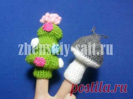 Елочные игрушки крючком (схемы). Вязанная елочка крючком, грибочек крючком | Самый женский сайт