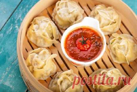 Изумительные манты с картофелем и маслом: простой рецепт