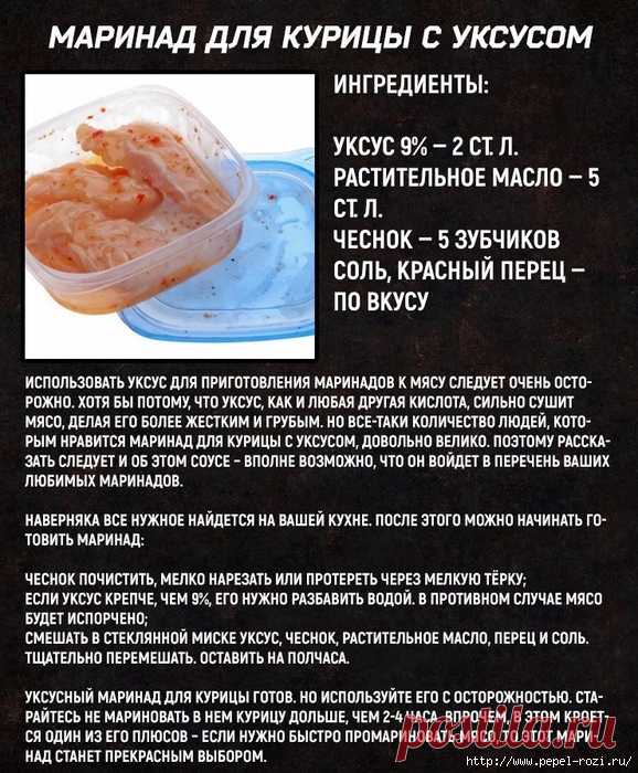 8 лучших маринадов для курицы!