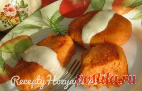 Морковные котлетки с соусом | Рецепты Хозяек