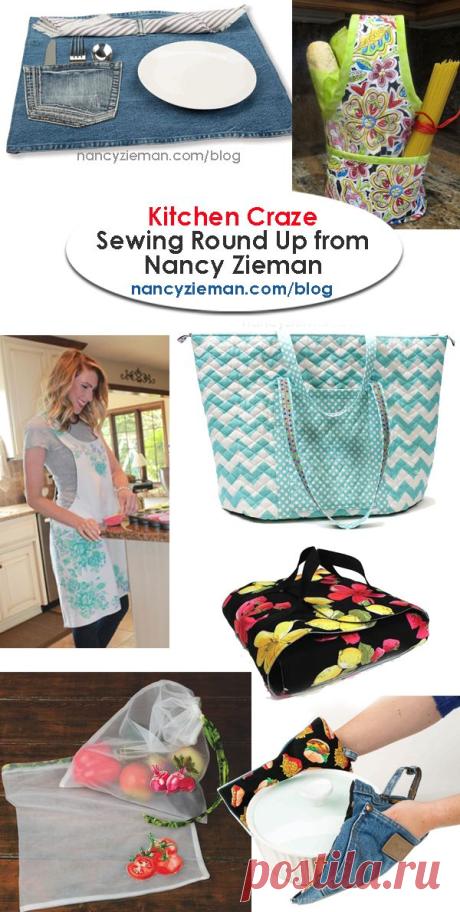 Kitchen Craze Sewing Round Up by Nancy Zieman | Sewing With Nancy | Sewing Project Tutorials