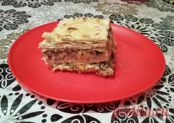 Яично-мясной тортик со вкусом шавермы - пошаговый рецепт с фото на Повар.ру