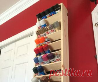 Spray Paint Rack Improvements