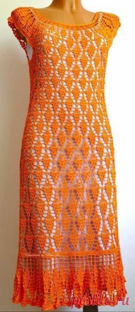 Вяжем по-настоящему летнее платье