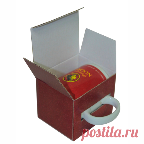 Купить Коробка с окном 080х080х100 мм - Байст - производственная компания