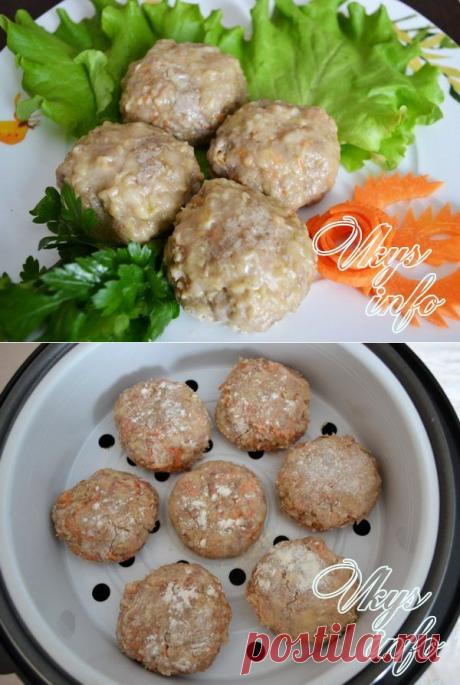Как готовить котлеты на пару в мультиварке рецепт с фото
