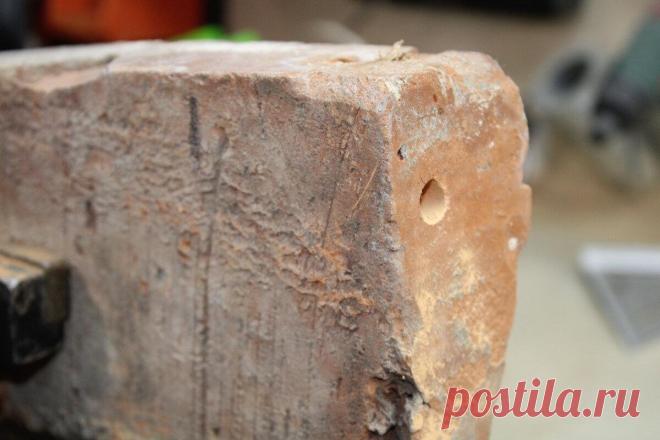 Как закрепить шпильку в любой стене без анкера, дюбеля и других комплектующих, экономим деньги на... Полезная идея для домашнего мастера.