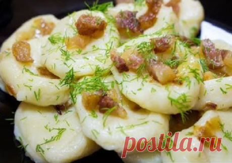 Ленивые вареники с картошкой - простой и сытный ужин | Вкусные рецепты | Яндекс Дзен