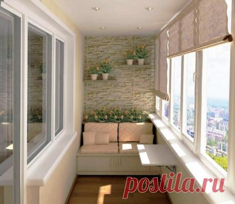 Идеи для оформления небольших балконов
