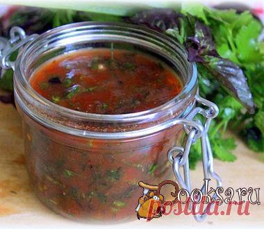 Соус из томатного сока к шашлыку  рецепт приготовления