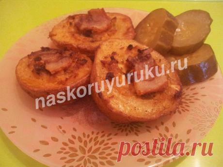 Картошка в духовке с майонезом и чесноком, рецепт с фото