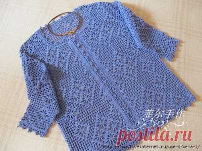 Irish crochet &: JACKET ..........ЖАКЕТ