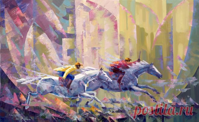 Джангариада. х.м.50х80. 2013г.