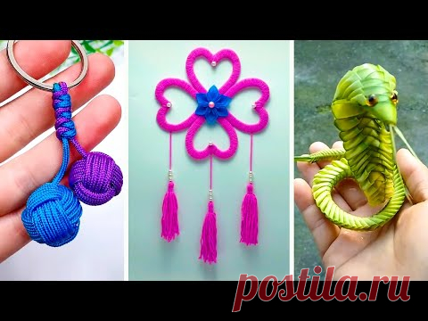 КЛАССНЫЕ ПОДЕЛКИ, КОТОРЫЕ МОЖНО СДЕЛАТЬ ДОМА. ИДЕИ ДЛЯ КРАФТА. ПОДЕЛКИ СВОИМИ РУКАМИ.