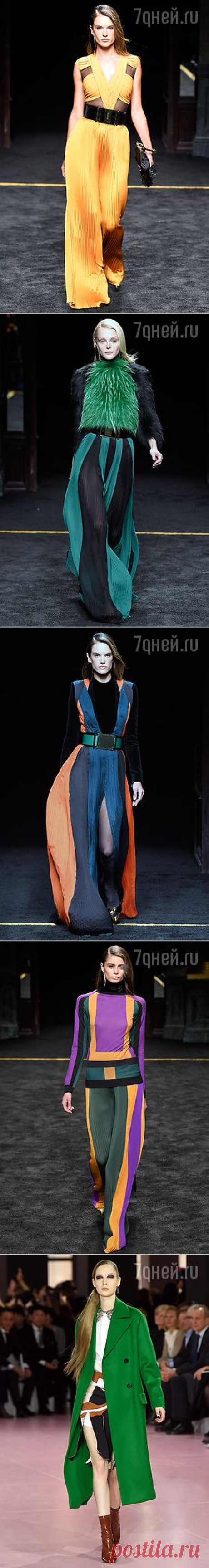 10 важных коллекций сезона осень-зима 2015