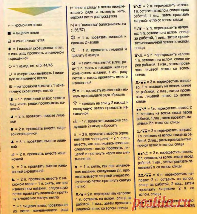 В копилочку рукодельницам - красивые узоры