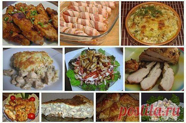 Блюда из курицы к 8 Марта.