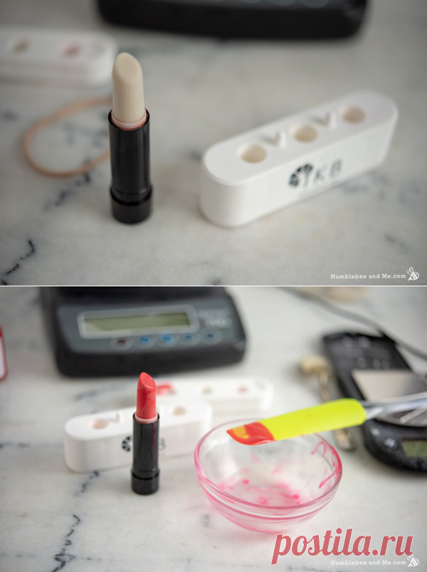 Basic Moldable Lipstick Base - Humblebee & Me