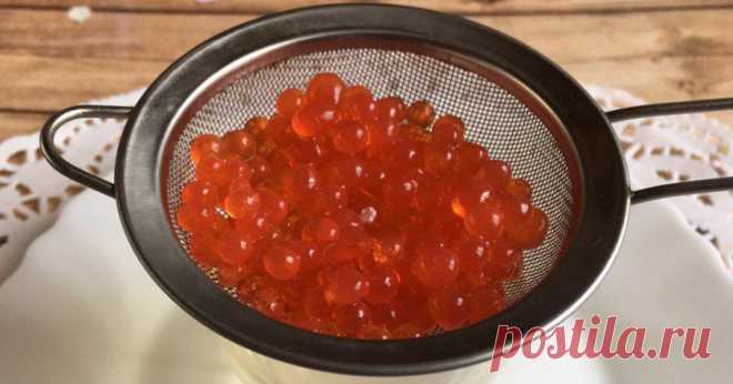 Домашняя красная икра к новогодним праздникам