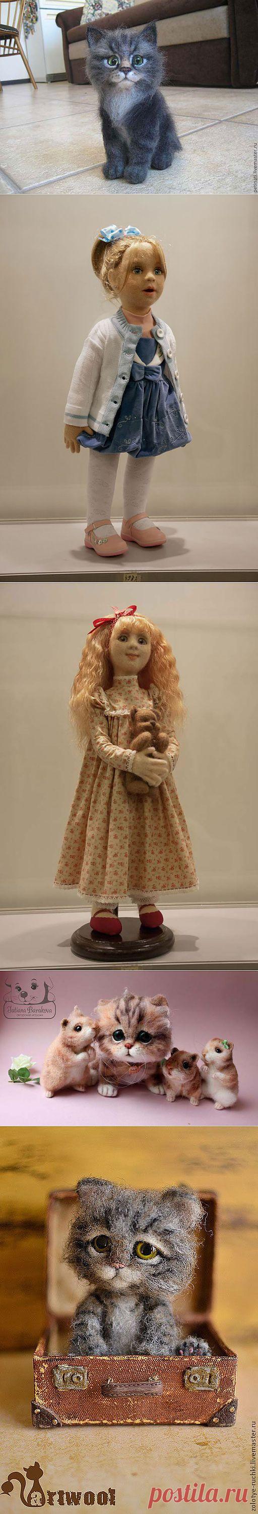 Игрушки методом валяния / Я - суперпупер