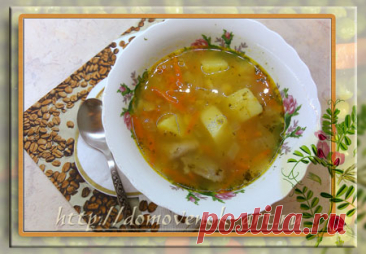 Гороховый суп с ребрышками