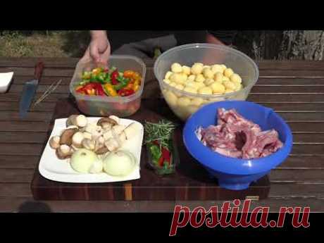 СУПЕР ВКУСНАЯ ТУШЕНАЯ КАРТОШКА В КАЗАНЕ