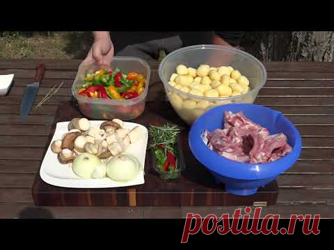 СУПЕР ВКУСНАЯ ТУШЕНАЯ КАРТОШКА В КАЗАНЕ