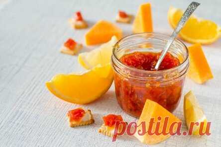 Варенье из тыквы с курагой и апельсином