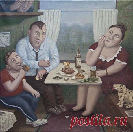 Перпендикулярный человек. Владимир Любаров