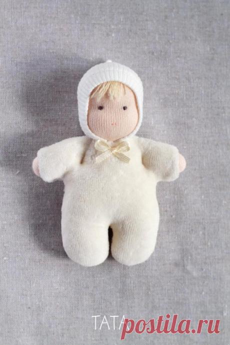 "Нежнее нежного" — шьем лялечку в колыбельке