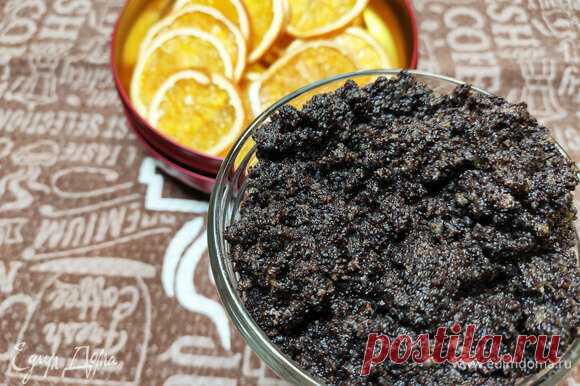 Сочная маковая начинка. Ингредиенты: мак, сахар, яблочное повидло