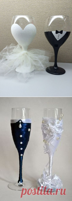 Bride and Groom glasses | Wedding | Очки, Невесты и Женихи