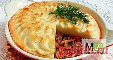 Рецепт МЯСНОЙ ЗАПЕКАНКИ с картофелем