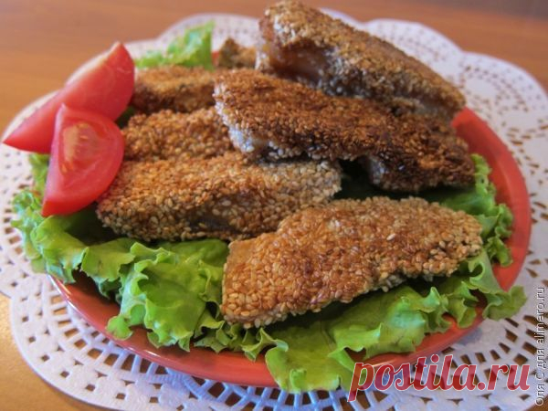 Рыбное филе в кунжуте | Ваши любимые рецепты