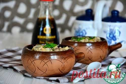 Фрикасе из куриных желудочков - кулинарный рецепт