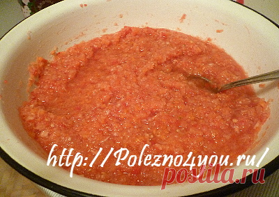 Хреновина из помидоров с чесноком. Рецепт на зиму | Полезно и вкусно