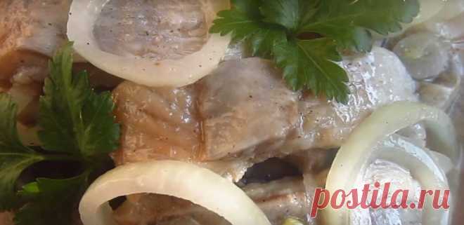 Маринованная селедка с луком | Cherchez la femme