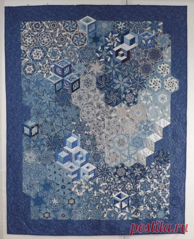 История одного лоскутного одеяла. Чудеса из одного полотна. | Творческий дневник Quiltmania | Яндекс Дзен