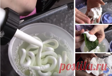 Мыльная вода + силиконовый клей

Если вам нравится работать с пластичными материалами, то сделайте свою собственную форму для дальнейшего творчества!

Что потребуется:
- чашка
- вода
- средство для мытья посуды или жидкое мыло
- строительный силикон
- листья и цветы в качестве шаблона