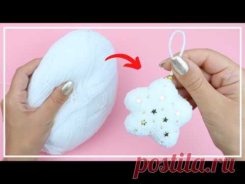 Как сделать Удивительную Мягкую Звездочку из Пряжи 🧶 How to Make an Amazing Yarn Star ✨ NataliDoma