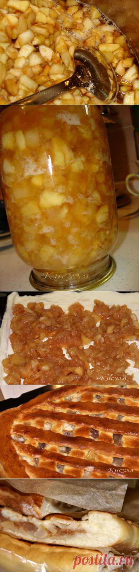 Заготовка из яблок для пирога | Кошкин дом